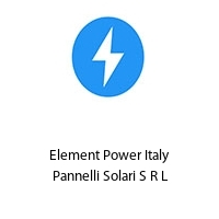 Logo Element Power Italy Pannelli Solari S R L