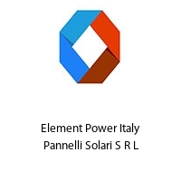 Logo Element Power Italy Pannelli Solari S R L