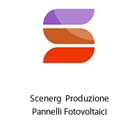 Logo Scenerg  Produzione Pannelli Fotovoltaici