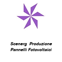 Logo Scenerg  Produzione Pannelli Fotovoltaici