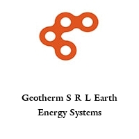 Logo Geotherm S R L Earth Energy Systems