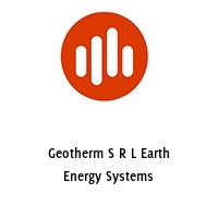 Geotherm S R L Earth Energy Systems