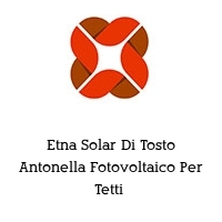 Logo Etna Solar Di Tosto Antonella Fotovoltaico Per Tetti 