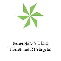 Logo Renergia S N C Di O Talenti and R Pellegrini