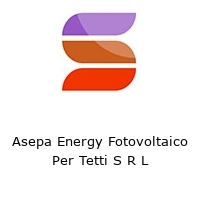Logo Asepa Energy Fotovoltaico Per Tetti S R L