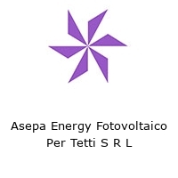 Logo Asepa Energy Fotovoltaico Per Tetti S R L