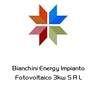 Logo Bianchini Energy Impianto Fotovoltaico 3kw S R L