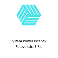 Logo System Power Incentivi Fotovoltaici S R L