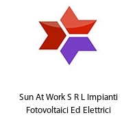 Logo Sun At Work S R L Impianti Fotovoltaici Ed Elettrici