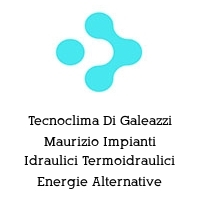 Logo Tecnoclima Di Galeazzi Maurizio Impianti Idraulici Termoidraulici Energie Alternative