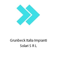 Logo Grunbeck Italia Impianti Solari S R L