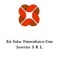 Logo Esi Solar Fotovoltaico Con Inverter S R L