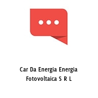 Logo Car Da Energia Energia Fotovoltaica S R L