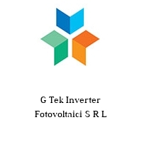 Logo G Tek Inverter Fotovoltaici S R L