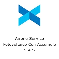 Airone Service Fotovoltaico Con Accumulo S A S