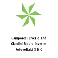 Logo Camporesi Elvezio and Giardini Mauro Inverter Fotovoltaici S N C