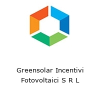 Logo Greensolar Incentivi Fotovoltaici S R L