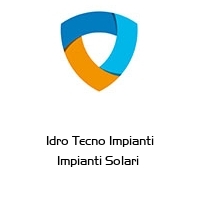 Logo Idro Tecno Impianti Impianti Solari 