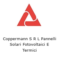 Logo Coppermann S R L Pannelli Solari Fotovoltaici E Termici