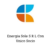 Logo Energia Sole S R L Con Unico Socio
