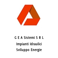 Logo G E A Sistemi S R L Impianti Idraulici Sviluppo Energie