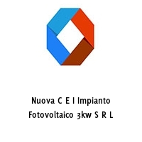 Nuova C E I Impianto Fotovoltaico 3kw S R L