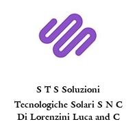Logo S T S Soluzioni Tecnologiche Solari S N C Di Lorenzini Luca and C
