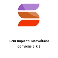 Logo Siem Impianti Fotovoltaico Conviene S R L