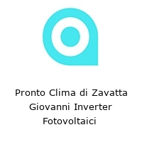 Logo Pronto Clima di Zavatta Giovanni Inverter Fotovoltaici 