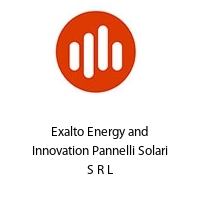 Logo Exalto Energy and Innovation Pannelli Solari S R L