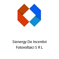 Logo Sienergy De Incentivi Fotovoltaici S R L