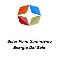 Logo Solar Point Santimento Energia Del Sole 