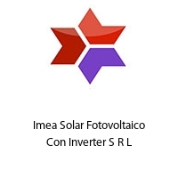 Logo Imea Solar Fotovoltaico Con Inverter S R L