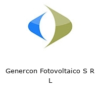 Logo Genercon Fotovoltaico S R L
