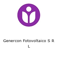 Logo Genercon Fotovoltaico S R L