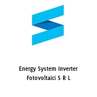 Logo Energy System Inverter Fotovoltaici S R L