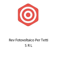 Logo Rev Fotovoltaico Per Tetti S R L