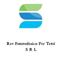 Rev Fotovoltaico Per Tetti S R L