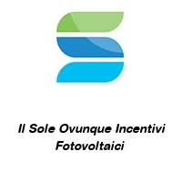 Logo Il Sole Ovunque Incentivi Fotovoltaici 