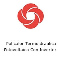 Logo Policalor Termoidraulica Fotovoltaico Con Inverter 