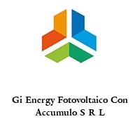 Gi Energy Fotovoltaico Con Accumulo S R L