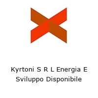 Kyrtoni S R L Energia E Sviluppo Disponibile