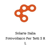 Solarte Italia Fotovoltaico Per Tetti S R L