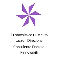 Il Fotovoltaico Di Mauro Lazzeri Direzione Consulente Energie Rinnovabili