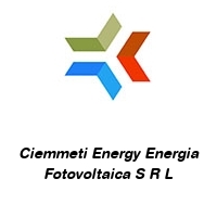 Logo Ciemmeti Energy Energia Fotovoltaica S R L