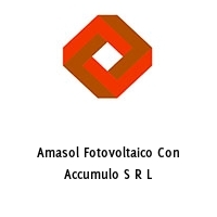 Amasol Fotovoltaico Con Accumulo S R L