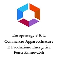 Logo Europenergy S R L Commercio Apparecchiature E Produzione Energetica Fonti Rinnovabili