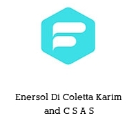 Logo Enersol Di Coletta Karim and C S A S