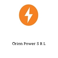 Logo Orion Power S R L