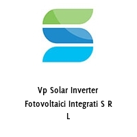 Logo Vp Solar Inverter Fotovoltaici Integrati S R L